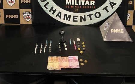 PM prende dois suspeitos de tráfico de drogas em Viçosa