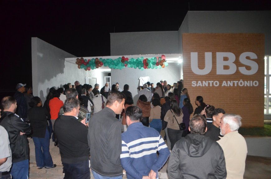 Viçosa inaugura nova sede da UBS do Santo Antônio