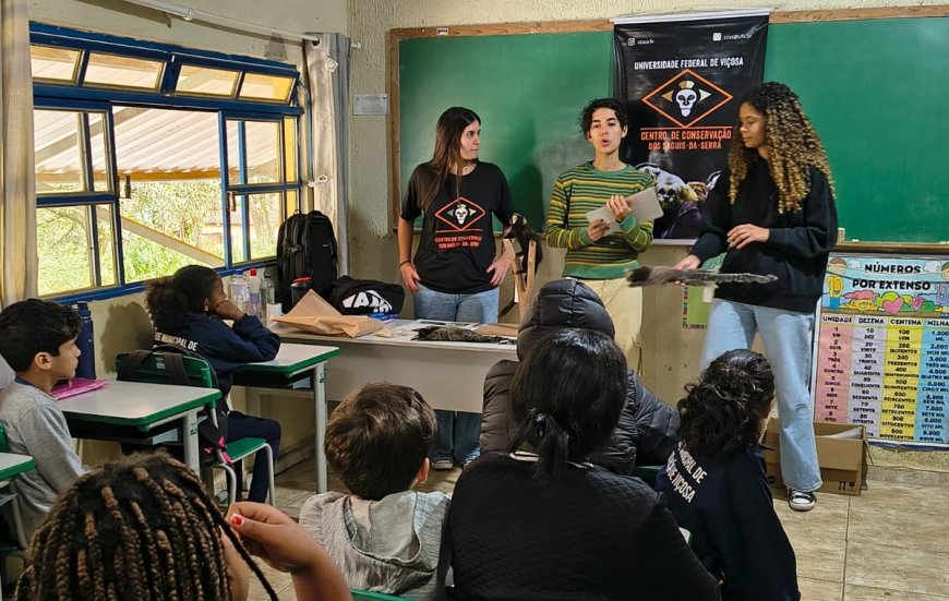 Viçosa celebra Dia do Aurita com ações escolares sobre o sagui-da-serra-escuro