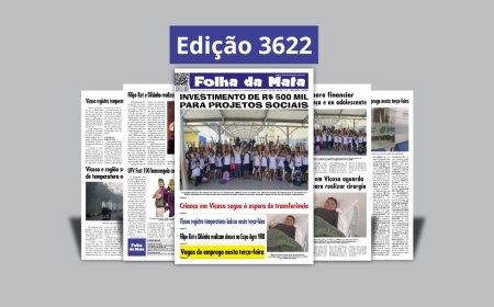 Confira as NOTÍCIAS DO DIA! Folha da Mata 3622 - 14/07/2026