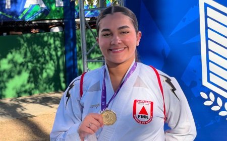 Viçosense  conquista ouro no karatê escolar mineiro