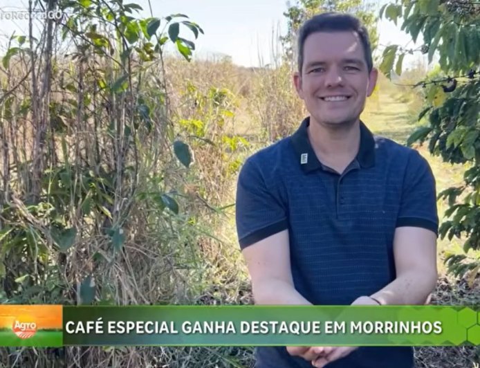 Viçosense é especialista em reportagem da Record sobre cafés especiais