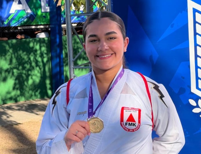 Viçosense  conquista ouro no karatê escolar mineiro
