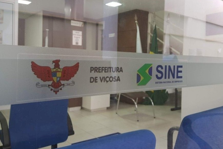 Sine Viçosa oferta mais de 260 vagas de emprego nesta segunda-feira