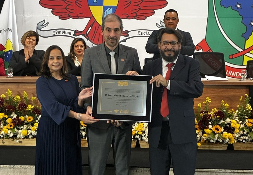 Homenagem à UFV marca celebrações dos 100 anos da universidade