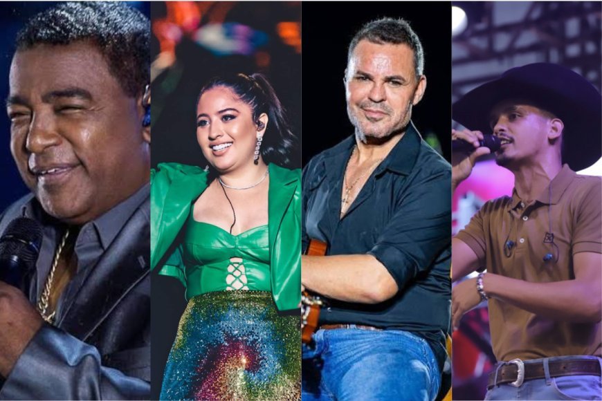 Cidades da microrregião confirmam 9 shows nacionais