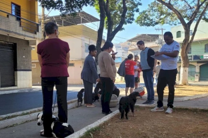 PMV promove vacinação antirrábica na 96ª Semana do Fazendeiro