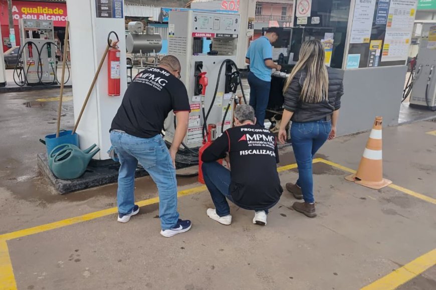 MPMG encontra 15 postos irregulares de combustíveis no interior do estado