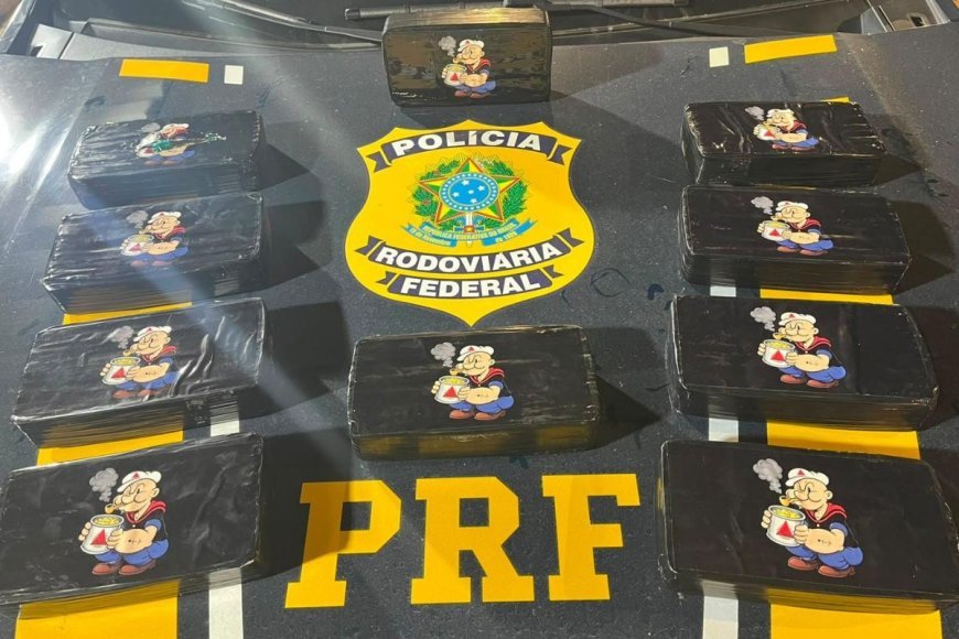 Casal é preso transportando 10 kg de cocaína na BR-262, em Rio Casca