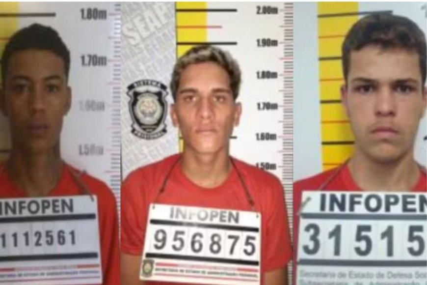 Três detentos que fugiram da prisão de BH seguem foragidos