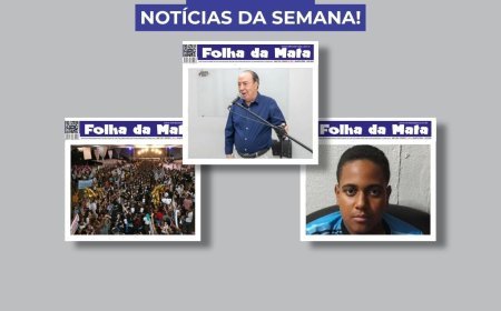 NOTÍCIAS DA SEMANA! Confira o que aconteceu em Viçosa e região