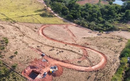 Prefeitura constrói acesso para instalação de antena de telefonia na Colônia Vaz de Melo