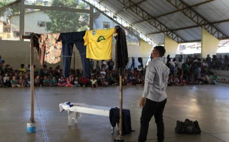 Espetáculo de dança se apresenta em escolas da região nesta semana
