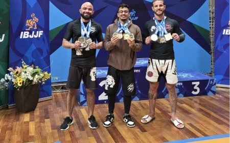 Viçosenses conquistam títulos e brilham no Juiz de Fora International Open de Jiu-Jitsu
