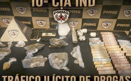 PM prende homens acusados de tráfico de drogas em Viçosa