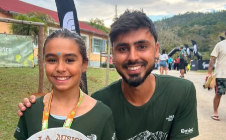 Viçosense de 10 anos é vice-campeã na La Mission, na Serra da Mantiqueira