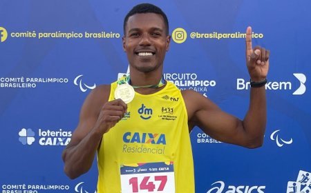 São-miguelense é ouro em circuito internacional paralímpico