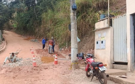 Prefeitura promove restauração de ruas de Viçosa