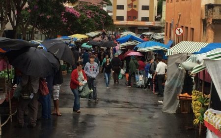 Setembro começa com previsão de vendavais e chuva em Viçosa e região