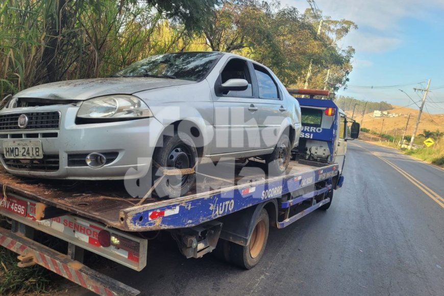 Polícia apreende 25 barras de maconha após perseguição entre Coimbra e Viçosa