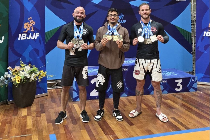 Viçosenses conquistam títulos e brilham no Juiz de Fora International Open de Jiu-Jitsu