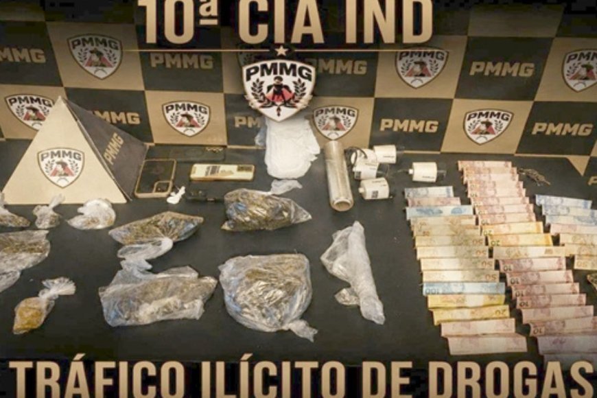 PM prende homens acusados de tráfico de drogas em Viçosa