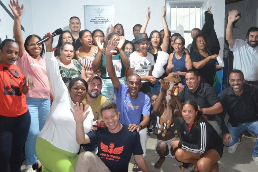Inaugurado ponto de apoio à saúde na comunidade de Coelhas