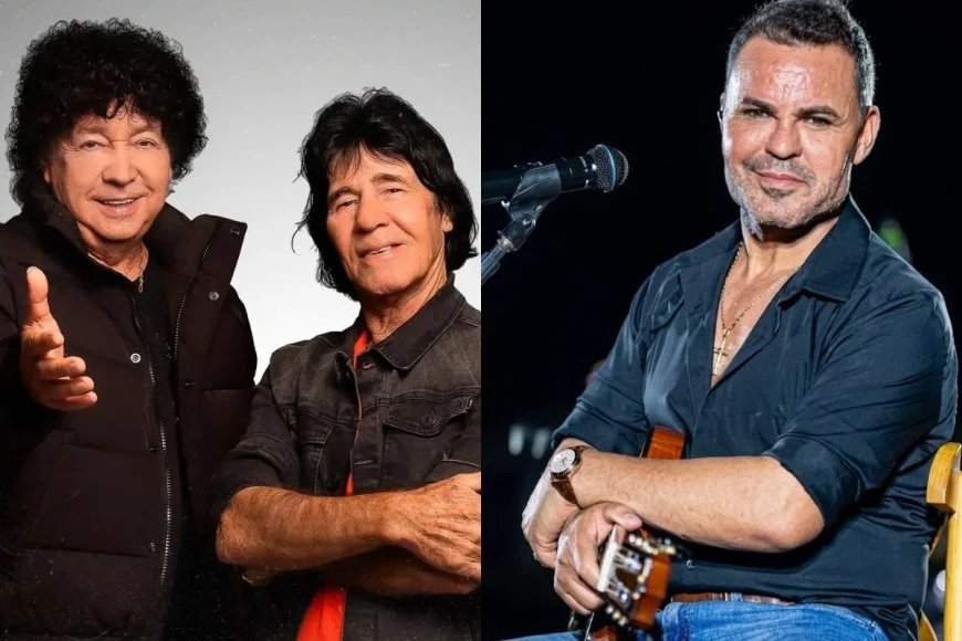 Dois artistas nacionais em Rio Pomba neste fim de semana