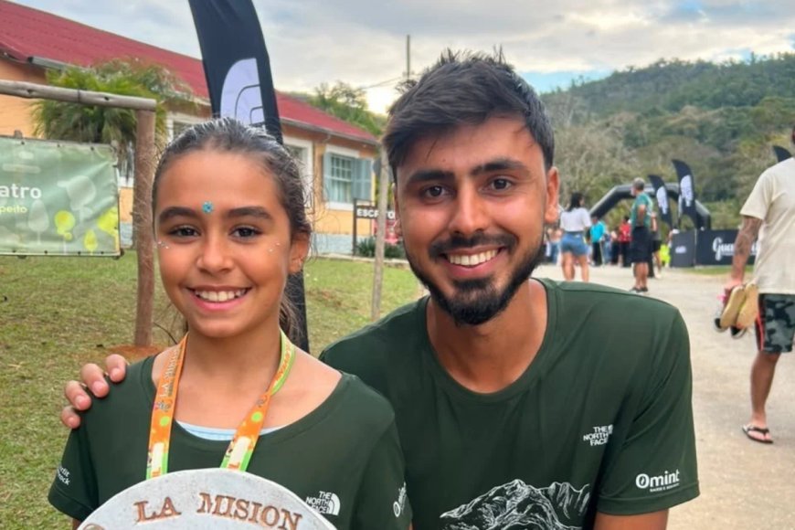 Viçosense de 10 anos é vice-campeã na La Mission, na Serra da Mantiqueira