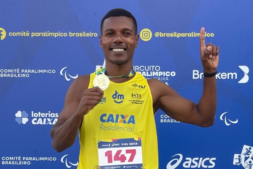 São-miguelense é ouro em circuito internacional paralímpico