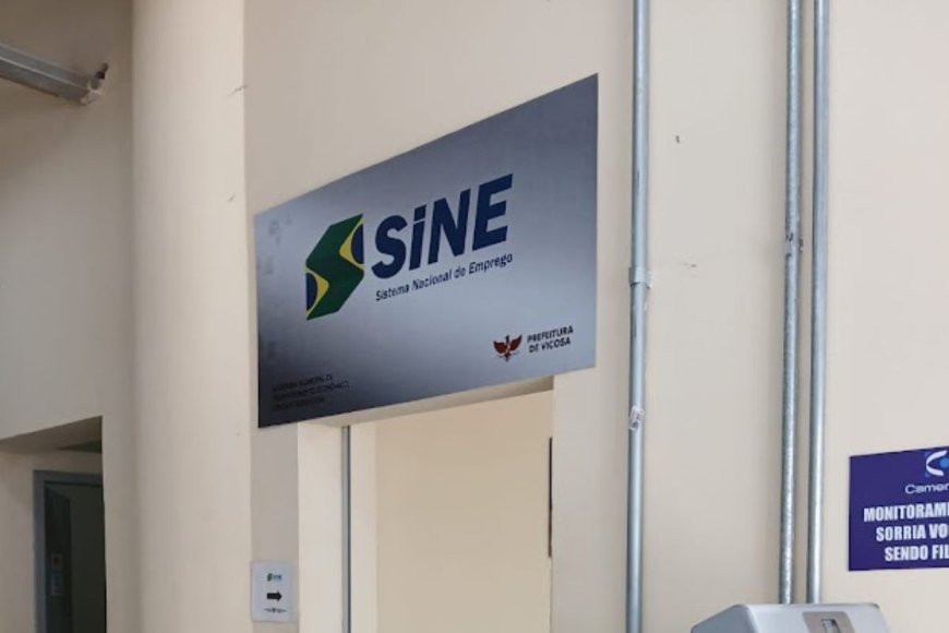 Sine Viçosa oferta quase 200 vagas de emprego nesta segunda-feira