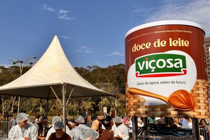 Maior Doce de Leite do Mundo esgota antes do horário de término oficial