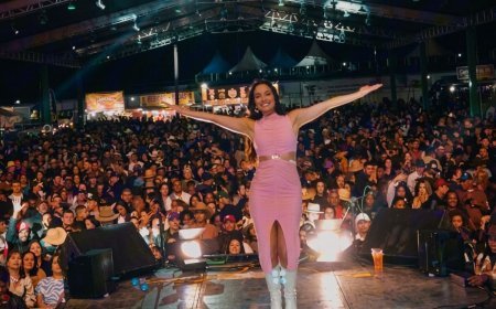 Paula Cândido confirma programação de shows para este domingo