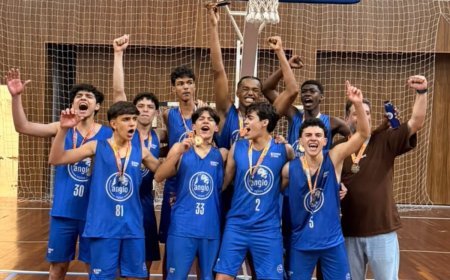 Anglo Viçosa é campeão mineiro invicto no basquete sub-16