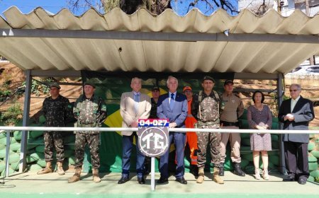 Homenagens e formatura marcam de 80 anos do Tiro de Guerra de Viçosa