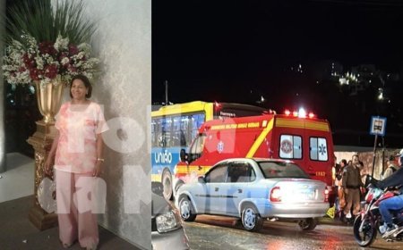 Mulher de 72 anos morre após atropelamento de ônibus em Viçosa