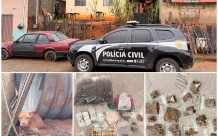 Operação policial resulta em prisão de foragido e apreensão de drogas em Viçosa