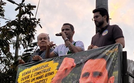 Cleitinho Azevedo cumpre agenda de campanha em Viçosa