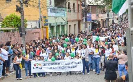 Motociata e desfile marcam início do Aniversário de 155 de Viçosa nesta quarta-feira