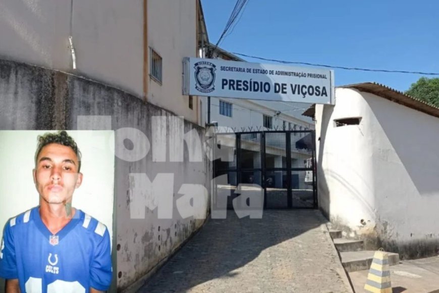 Detento encontrado morto em cela do Presídio de Viçosa