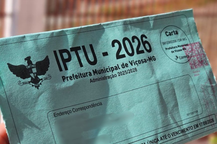IPTU: 2ª parcela vence nesta semana