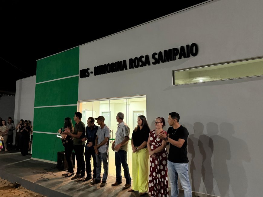 Araponga reinaugura UBS de Estouros