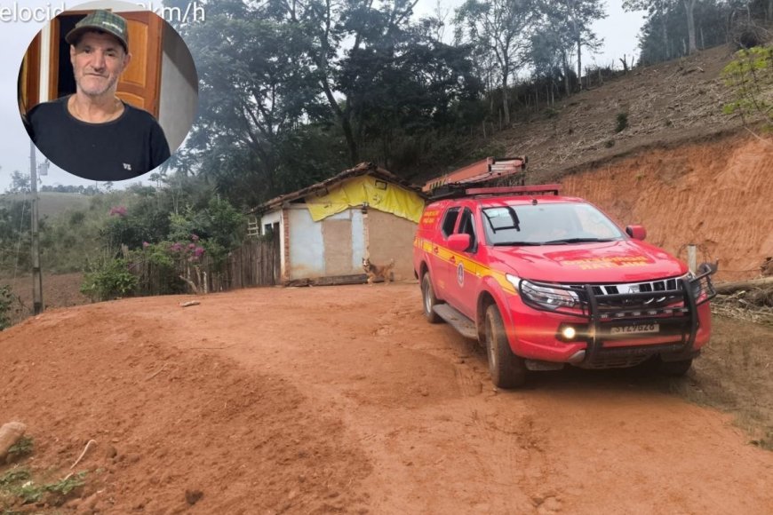 Bombeiros de Viçosa iniciam buscas por homem desaparecido na região