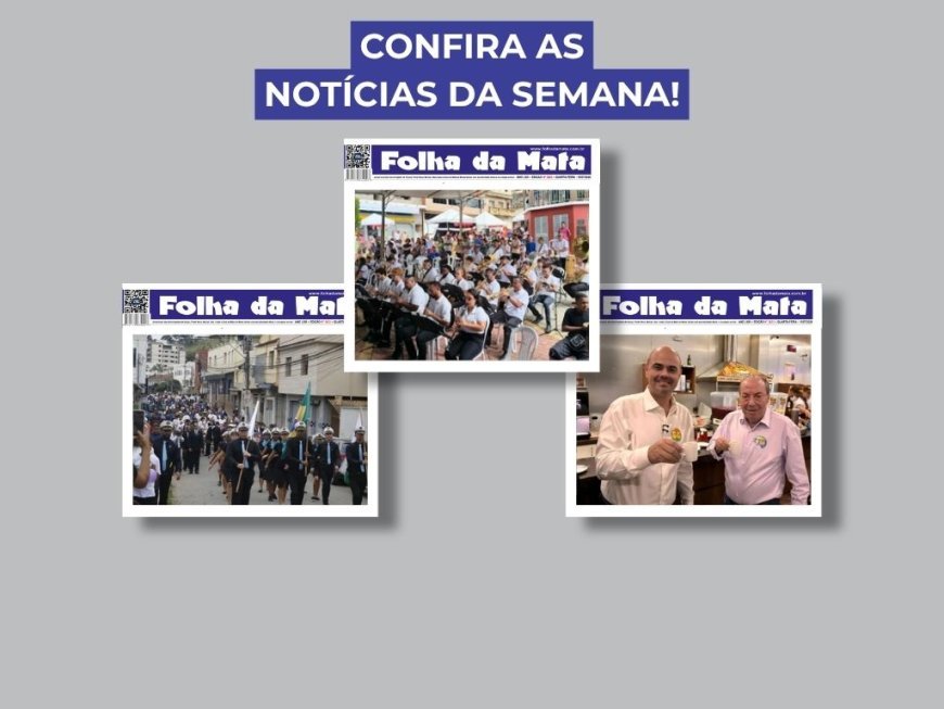 NOTÍCIAS DA SEMANA! Confira o que aconteceu em Viçosa e região