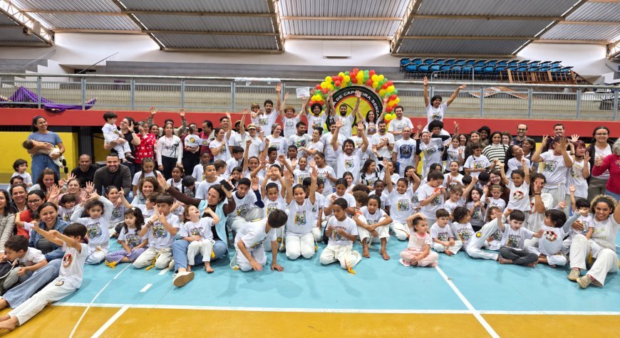 Festival de Capoeira Infantil reúne crianças, famílias e comunidade na UFV