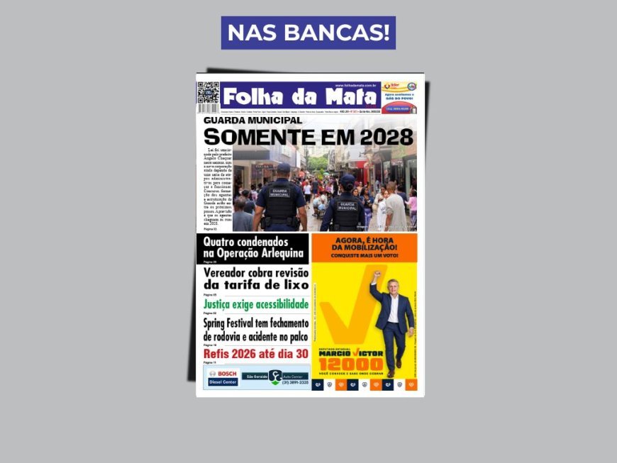 ADQUIRA A SUA VERSÃO! Edição impressa 3673- 24/09/2026