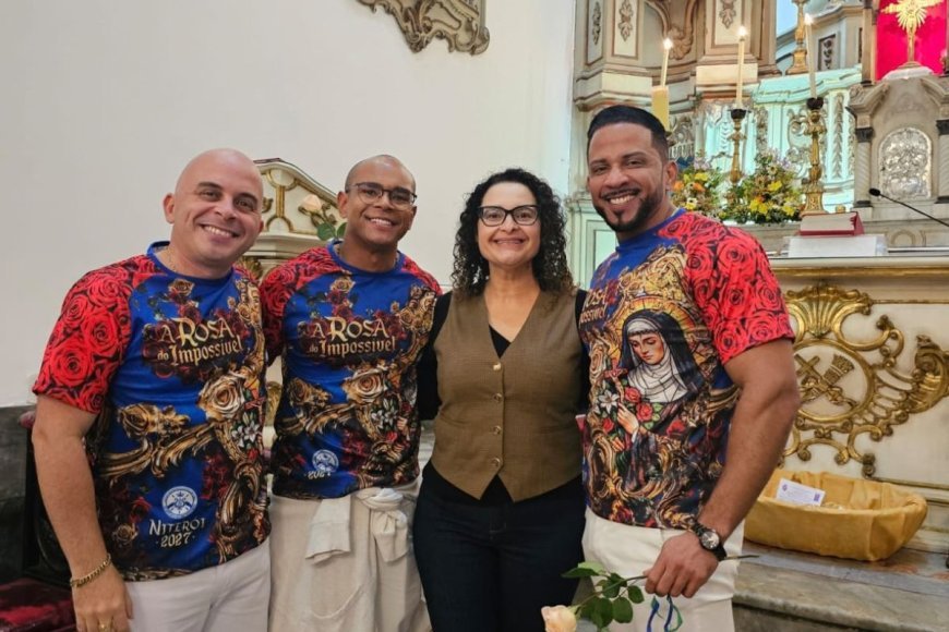 Pesquisas sobre padroeira de Viçosa contribuem para desfile do Carnaval Carioca 2027