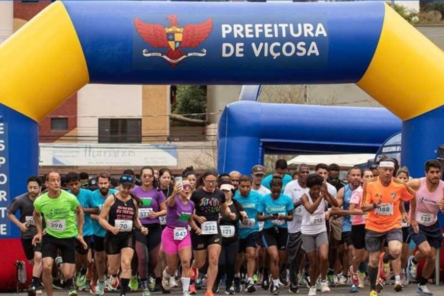Acontece neste domingo a Corrida de Viçosa 2026