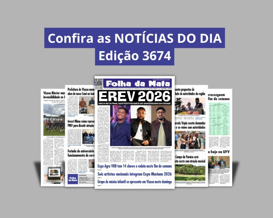 Folha da Mata 3674 - 25/09/2026