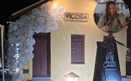Artista de Viçosa reutiliza materiais em exposição na região central da cidade